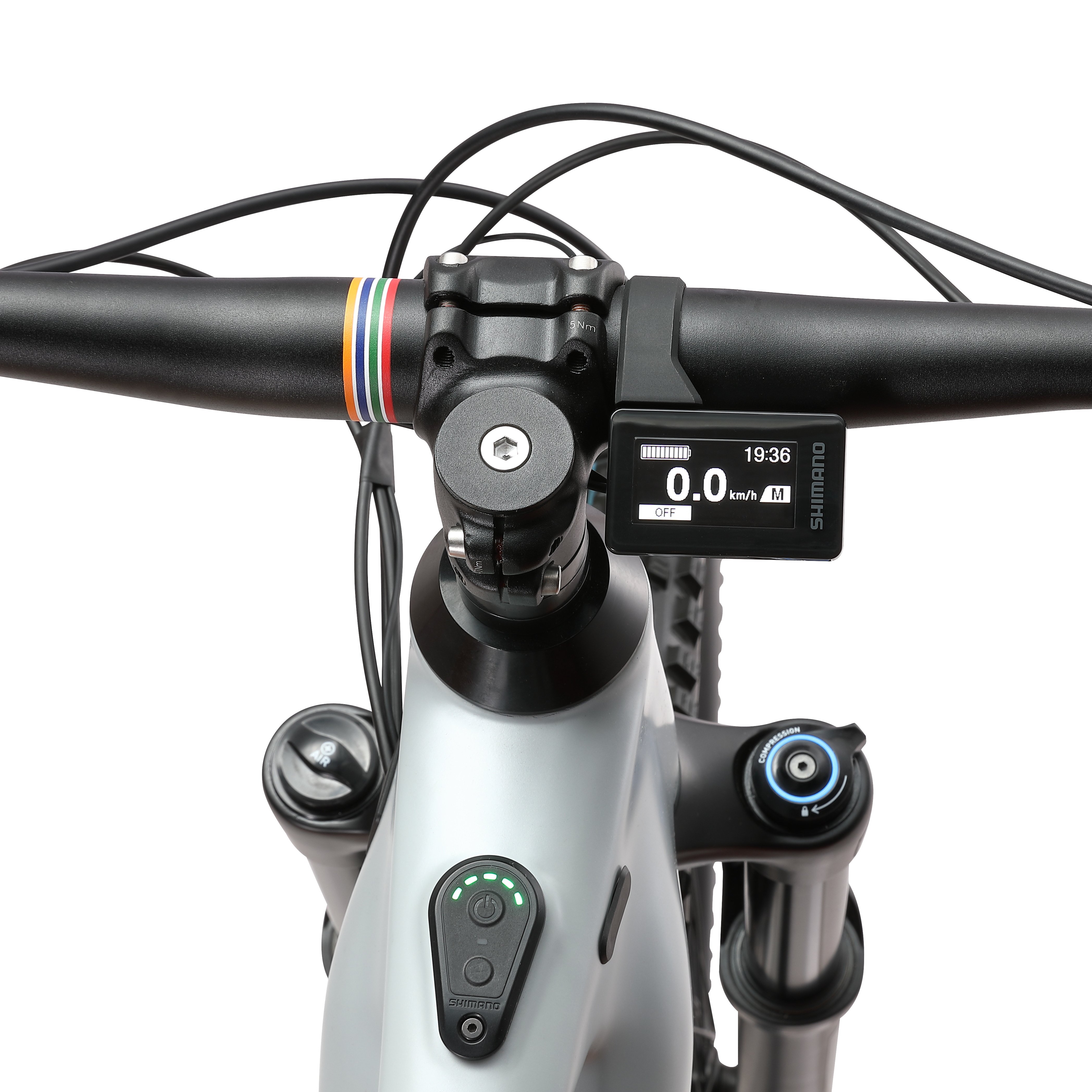 Cilo Hillcross CXF°06+ E-Bike Grau – Shimano Akku 630 Wh, 12-Gang